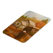 秋の古工場 マグネット (左側)