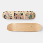 秋の吉原パレードの様子 スケートボード (横)