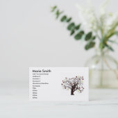 秋の名刺 名刺 (スタンド正面)