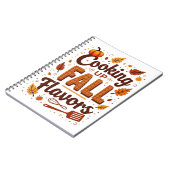 秋の味覚を満喫 ノートブック (左側)