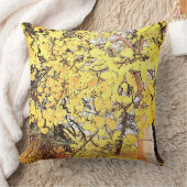 秋の呼び出し…《植物》アスペン離れの転倒.装飾用クッション クッション (ブランケット)