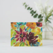 秋の喜び花 ポストカード (スタンド正面)