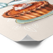 秋の喜び、居心地の良いティータイムパート1 ポスター (角)