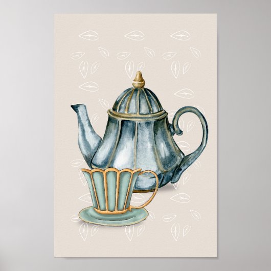 秋の喜び：居心地の良いティータイムパート2 ポスター (正面)