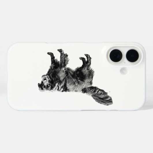 秋の喜び、忠実な友人 Case-Mate iPhoneケース (裏面 (横))