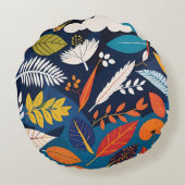 秋の喜びN018 ラウンドクッション (裏面)