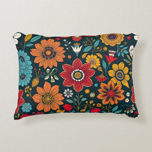 秋の喜びN03 アクセントクッション (正面)