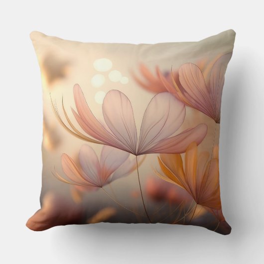 『秋の囁き花びらの大交響曲』 クッション (正面)