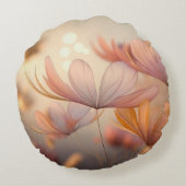 『秋の囁き花びらの大交響曲』 ラウンドクッション (裏面)