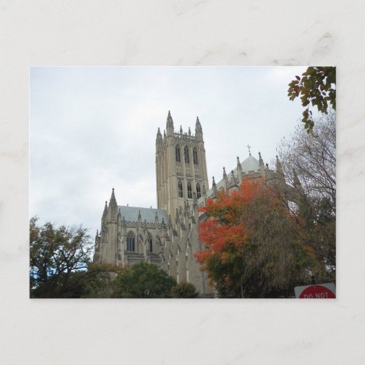 秋の国家大聖堂 ポストカード (正面)
