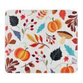 秋の型切り板 カッティングボード (正面)