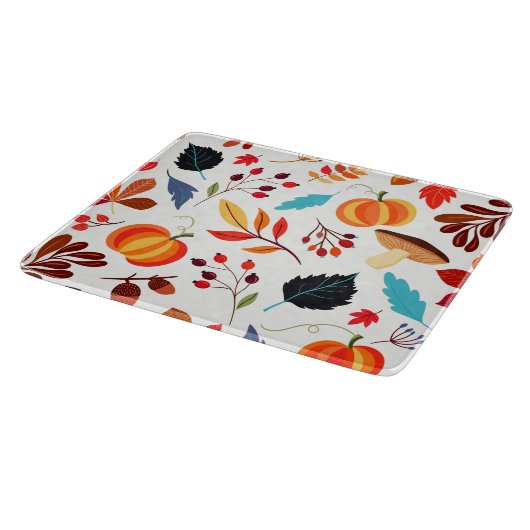 秋の型切り板 カッティングボード (角)