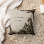 秋の城は魅惑され結婚た クッション (ブランケット)