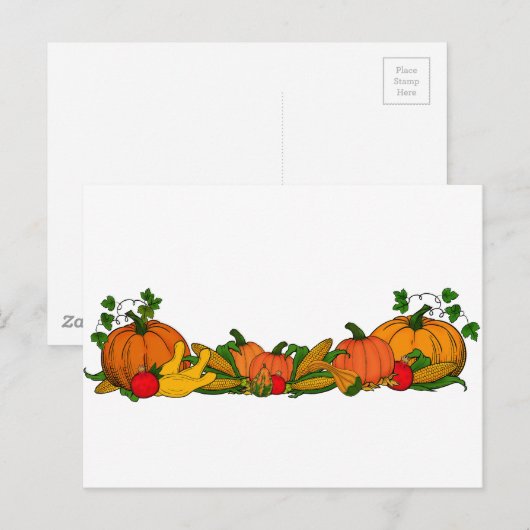 秋の境界 ポストカード (正面/裏面)