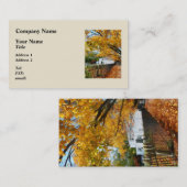 秋の墓地 名刺 (正面/裏面)