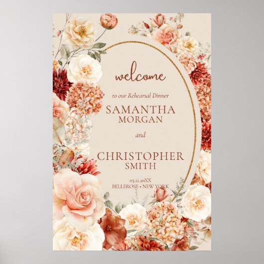 秋の変わりフローララスティウェルカムリハーサル ポスター (正面)