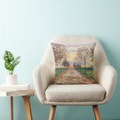 秋の夕べ(バイファーディナンドホドラー) クッション (椅子)