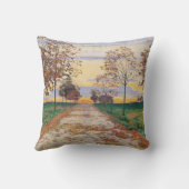 秋の夕べ(バイファーディナンドホドラー) クッション (裏面)