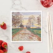 秋の夕べ（バイファーディナンドホドラー） スタンダードランチョンナプキン (インサイチュ)