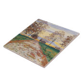 秋の夕べ（バイファーディナンドホドラー） タイル (側面)