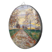 秋の夕べ(バイファーディナンドホドラー) ダーツボード (正面右)