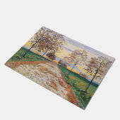 秋の夕べ（バイファーディナンドホドラー） ドアマット (アングル)