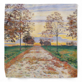 秋の夕べ（バイファーディナンドホドラー） バンダナ