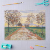 秋の夕べ（バイファーディナンドホドラー） 薄葉紙 (クラフト)