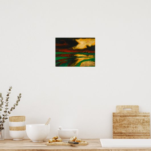 秋の夕べ | Emil Node | ポスター (キッチン)