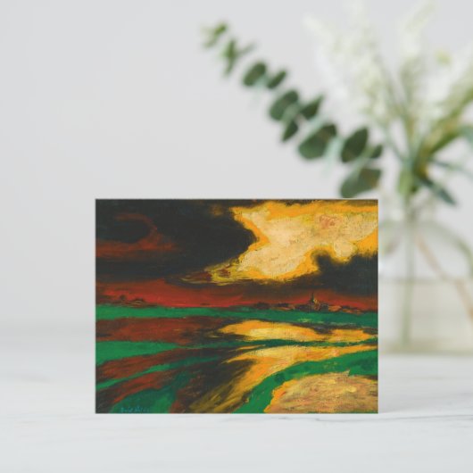 秋の夕べ | Emil Node | ポストカード (スタンド正面)