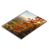 秋の夕日 |ノースカロライナ ノートブック (左側)