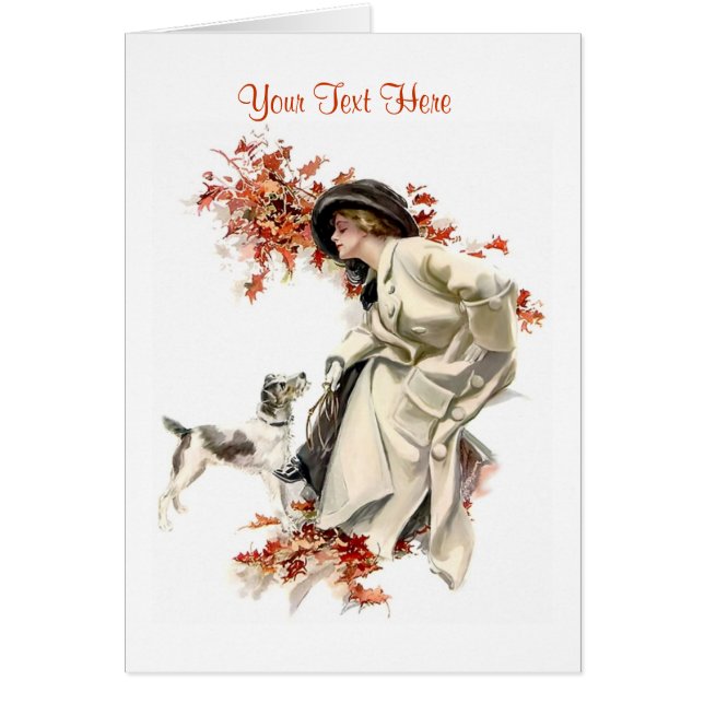 秋の外出 (正面)