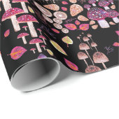 秋の夜の水彩模様包み紙 ラッピングペーパー (ロールコーナー)