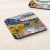 秋の夜番 コースター (左側)