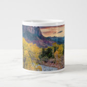 秋の夜番 ジャンボコーヒーマグカップ (正面)