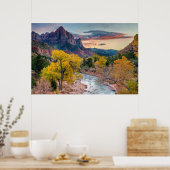 秋の夜番 ポスター (キッチン)