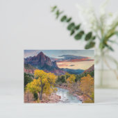 秋の夜番 ポストカード (スタンド正面)