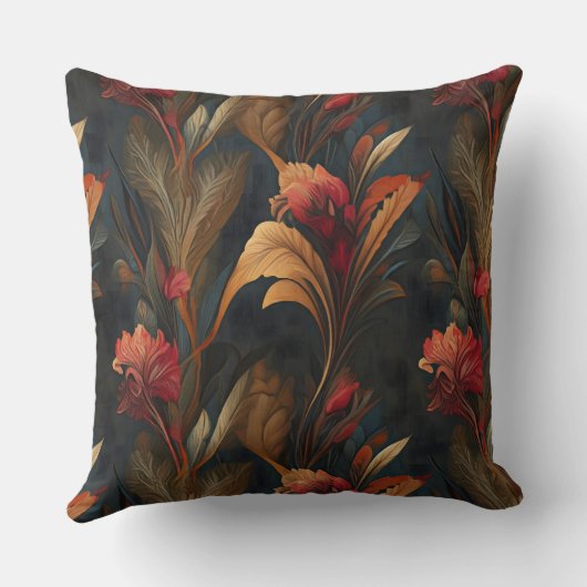 秋の夜 クッション (裏面)