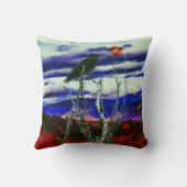 秋の夜 クッション (裏面)