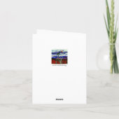 秋の夜 ノートカード (裏面)