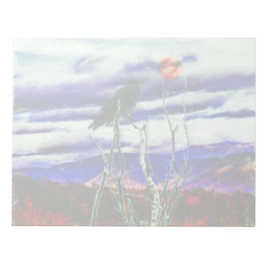 秋の夜 ノートパッド (正面)