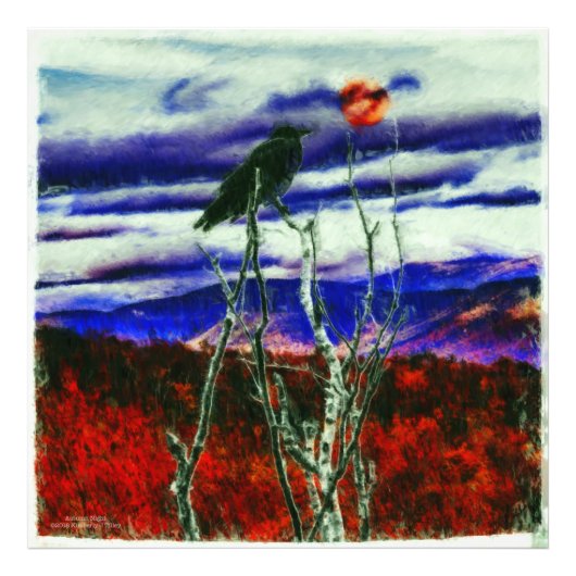 秋の夜 フォトプリント            (正面)