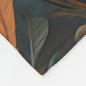 秋の夜 フリースブランケット (角)