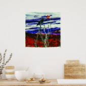 秋の夜 ポスター (キッチン)