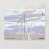 秋の夜 ポストカード (裏面)