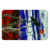 秋の夜 マグネット (横)