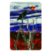 秋の夜 マグネット (縦)