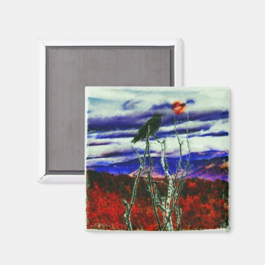 秋の夜 マグネット (正面/裏面)