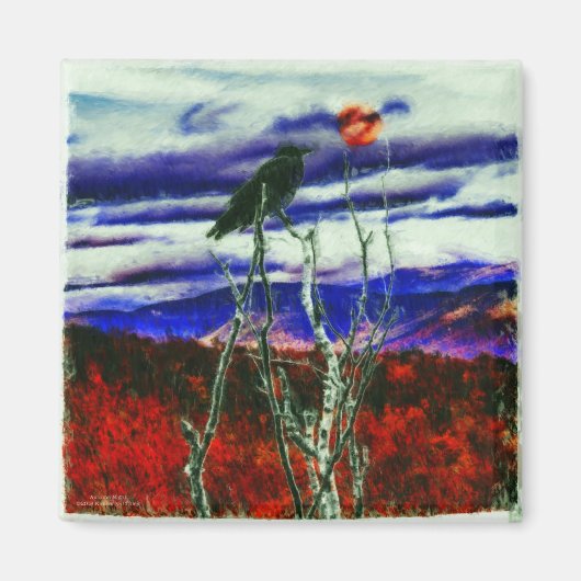 秋の夜 マグネット (正面)