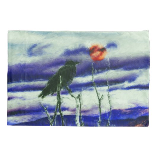 秋の夜 枕カバー (裏面)